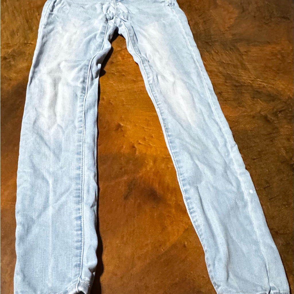 Wax Jean Light Blue Denim With Pink Label